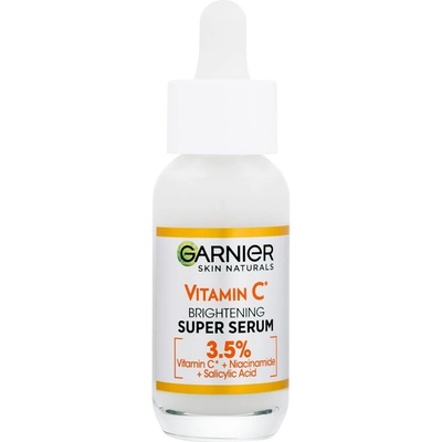 Skin Naturals Vitamin C Brightening Super Serum от Garnier за Жени Серум за лице 30мл