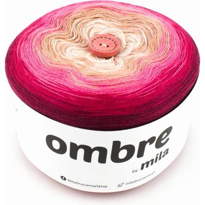 MILA OMBRE MERINO 1200m/3nitka MM38 - Rozkvetlost