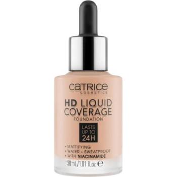 Catrice HD Liquid Coverage 24H дълготраен течен фон дьо тен 30 ml нюанс 020 Rose Beige