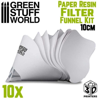 Green Stuff World Papírový filtr se sítkem 10cm 10 ks