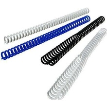GBC Plastové hřbety pro vazač Clickman 12 mm, bílé 388057E