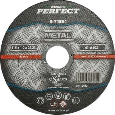 Stalco Kotúč rezný 125 x 3,2 x 22, 23 mm S-71677
