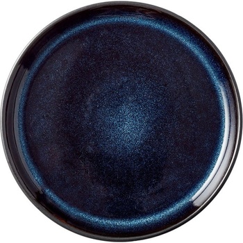 Bitz Черна/синя десертна глинена чиния ø 17 cm Gastro Dark Blue/Black - Bitz (14109)
