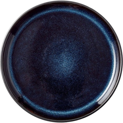 Bitz Черна/синя десертна глинена чиния ø 17 cm Gastro Dark Blue/Black - Bitz (14109)