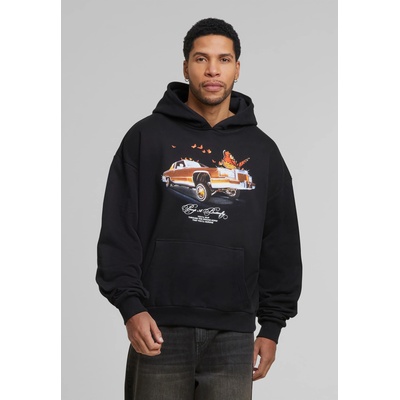 Mister Tee Pimp a Butterfly Heavy Oversize Hoody black XXLUB-MT2473-00007 - Бял, размер 5XL