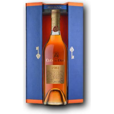 Armagnac Cles Des Ducs 1981 40% 0,7 l (kazeta)