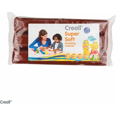 Creall ultra jemná mod. hmota 500g hnedá