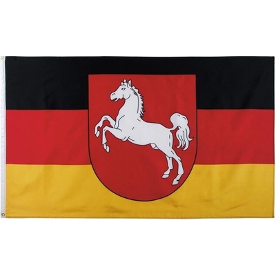 MFH Vlajka Dolné Sasko, polyester, 90 x 150 cm