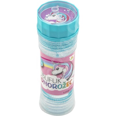 Teddies Bublifuk 50 ml jednorožec 11 cm