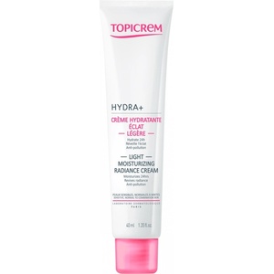 TOPICREM Hydra+ Ултралек хидратиращ крем за лице Light, 40 ml