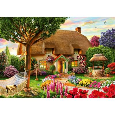 Bluebird Puzzle - Puzzle Thatched Cottage - 1 000 piese