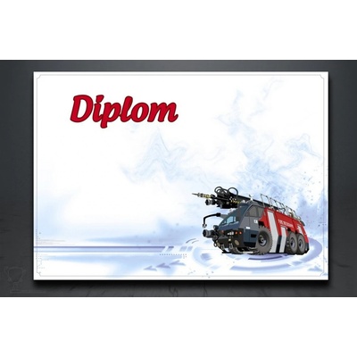 Diplom hasiči 13/13 A4 – Zboží Mobilmania