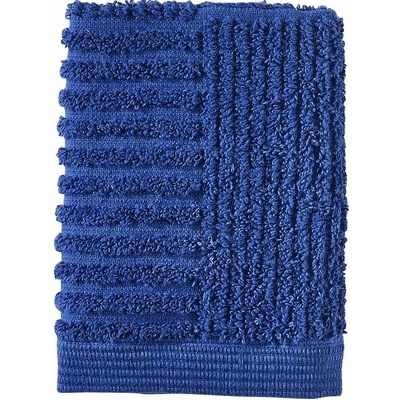 Zone Classic modrý froté bavlnený uterák 30 x 30 cm