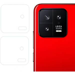  Два броя удароустойчив стъклен протектор за камера за Xiaomi 13