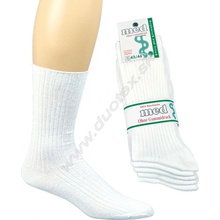 SOCKS4FUN pánske ponožky W-6135 k.1-biela