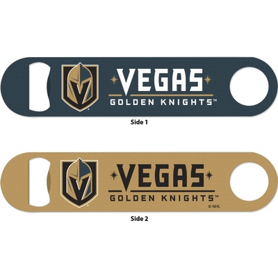 Wincraft Otvírák Speed Vegas Golden Knights NHL Metal Bottle Opener 2 Sided