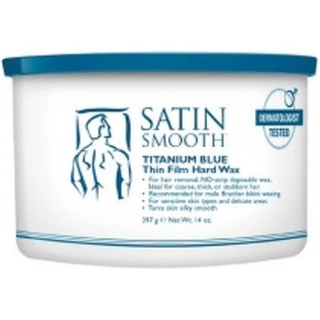 Satin Smooth depilační vosk Titanium Blue 400 ml