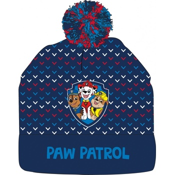 Chlapčenská zimná čiapka Paw Patrol 52392423 tmavo modrá