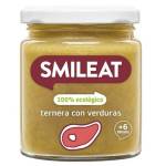Smileat Телешка гарнитура Smileat със зеленчуци с екстра върджин зехтин, 6M+, БИО, 230 гр