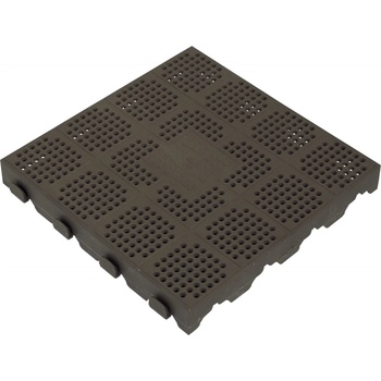 ArtPlast Linea Combi Drain 40 x 40 x 4,8 cm hnedočierna 1 ks