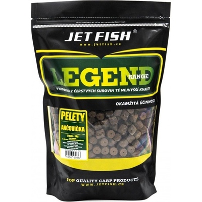Jet Fish Pelety Legend Range Ančovička 1kg 12mm