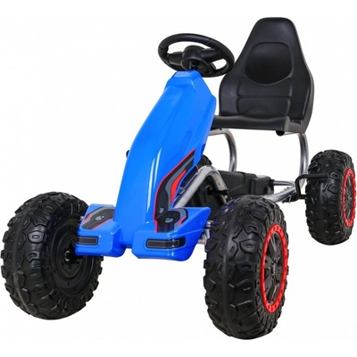 Mamido šlapací motokára Monster modrá