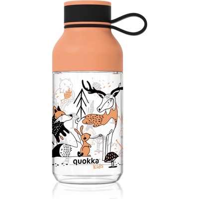 Quokka Ice Kids шише със закачалка In the Woods 430ml