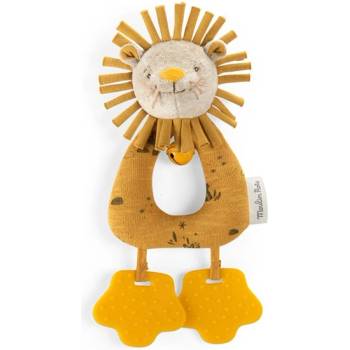 Image 1 of Moulin Roty - Мека играчка дрънкалка Lion 669003