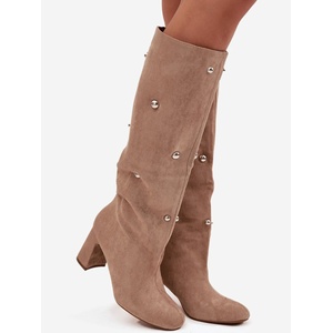 Step in style Дамски боти с ток модел 219861 Step in style