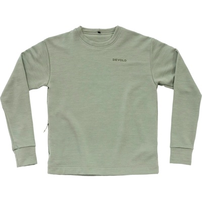 Devold Дамски вълнен пуловер Devold Women's Everyday Crew Merino longsleeve - Fog (105-5924-0213)