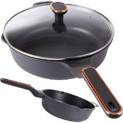 KingStyle 7155 hluboká litá pánev Indukce 30 cm