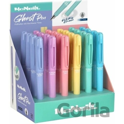Colorino gumovateľné bombičkové pero McNeil Pastel - mix bariev - Colorino