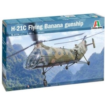 Italeri Italeri: модел на хеликоптер H-21C Flying Banana G, 1: 48
