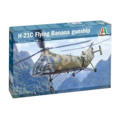 Italeri Italeri: модел на хеликоптер H-21C Flying Banana G, 1: 48