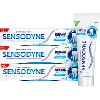 Sensodyne Repair & Protect Cool Mint 3 x 75 ml