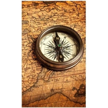 DIMEX ART s. r. o Флизелинов фототапет компас и карта 150 x 250 см