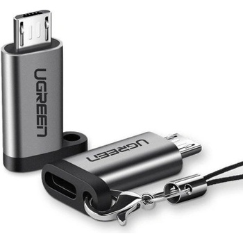 Ugreen USB-C na micro USB šedý US282