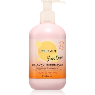 Inebrya Sun Care 2 in 1 Conditioning Mask маска за коса за изтощена от слънце коса 300ml