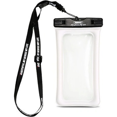 REMAX Калъф универсален Remax RT-W2 Plus, водоустойчив калъф, термополиуретенов, Бял