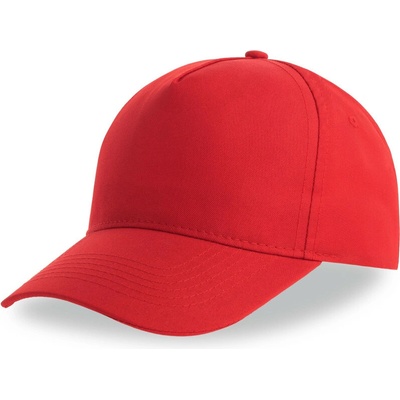 Atlantis Headwear Kid Recy Five 5 panelová COT33023700499 JR červená