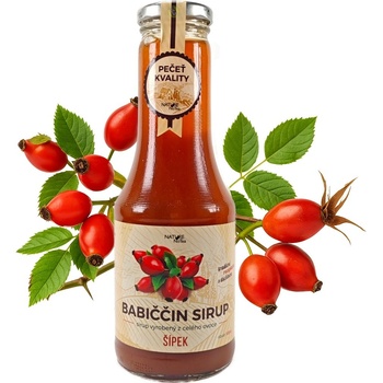 Nature Notea Babiččin sirup Šípek 0,5 l