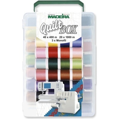 Madeira Garnkoffer Aerofil "Quiltbox"