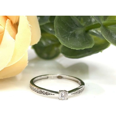 Diante Zlatý s bílým kamenem 59639095