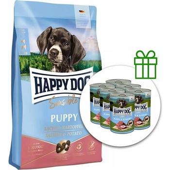 Happy Dog Sensible Puppy Lachs pre šteniatka losos a zemiaky 10 kg