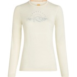 Icebreaker Дамско мериносово термобельо Icebreaker Women's Merino 200 Oasis L/S Crewe Sunrise Summit Merino base layer - Undyed (115-2820-0214)