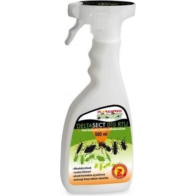 Floraservis Deltasect rozprašovač 015 rtu 500 ml