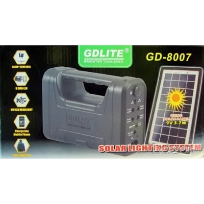 СОЛАРНА ОСВЕТИТЕЛНА СИСТЕМА КОМПЛЕКТ gd lite gd-8007
