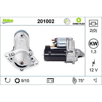 Startér VALEO 201002