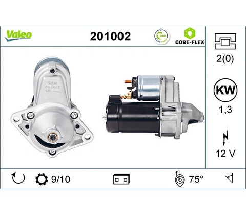 Startér VALEO 201002