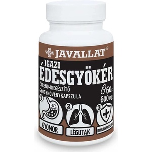 JAVALLAT Раздразнен стомах, гастрит и киселини - Женско биле, 550 mg x 60 капсули (812481 JAV)
